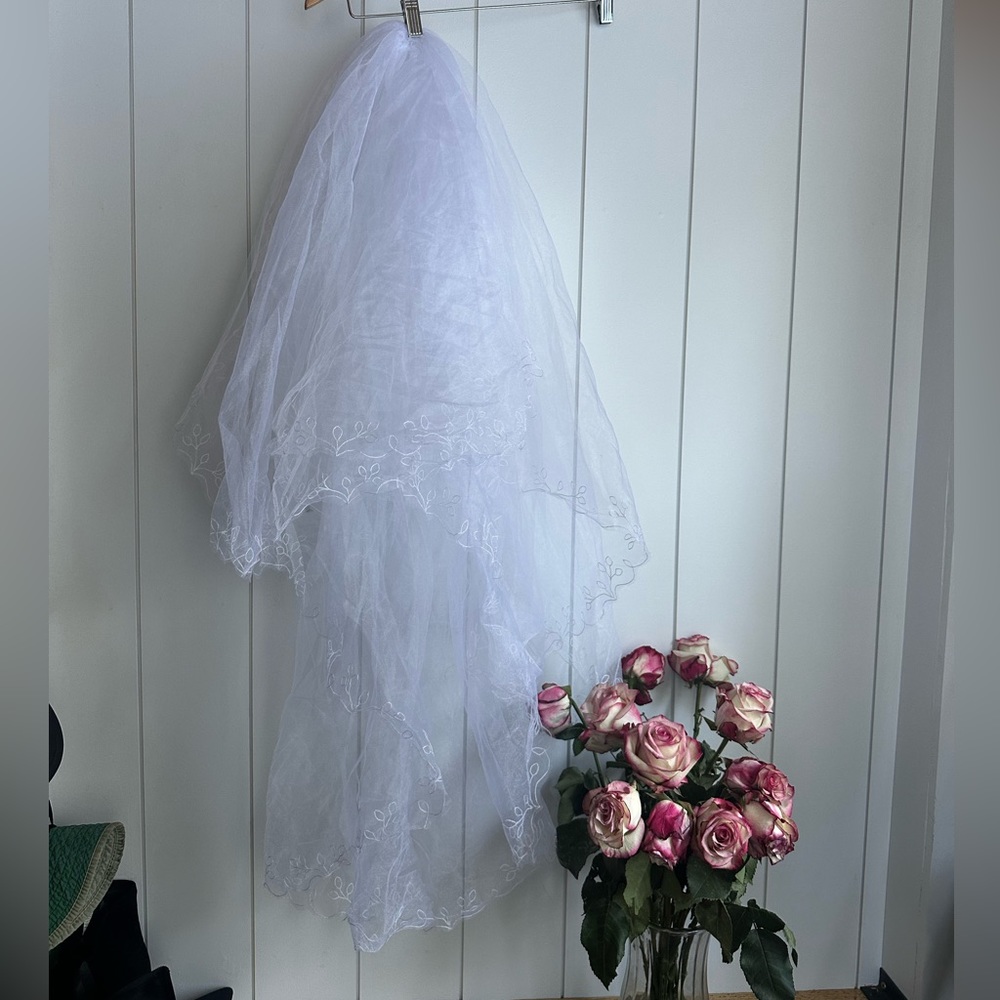 Unique wedding veil 💍👰